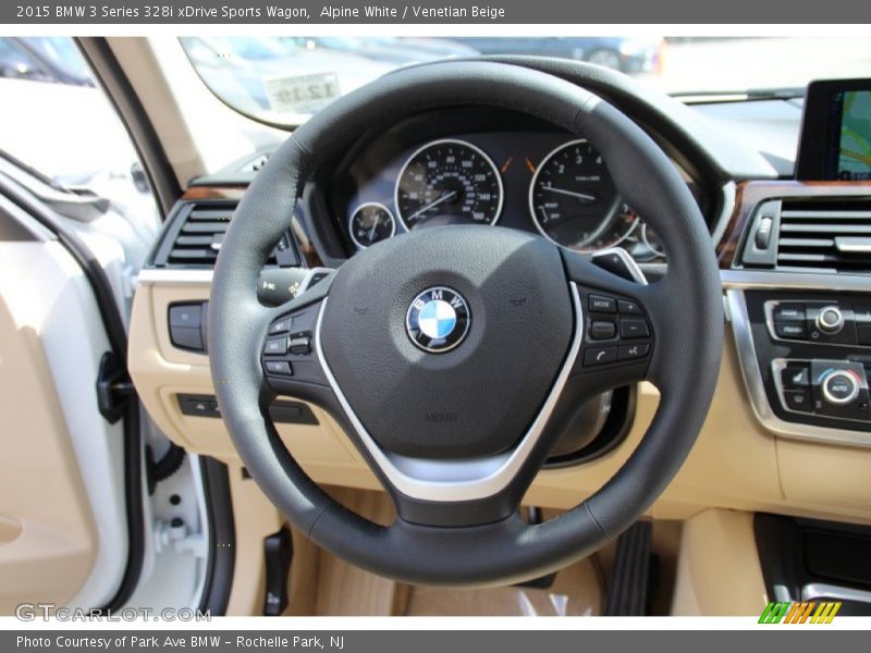  2015 3 Series 328i xDrive Sports Wagon Steering Wheel