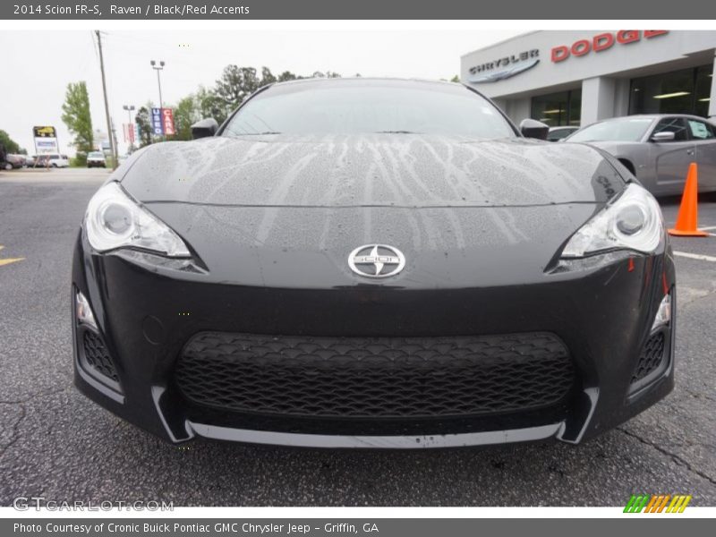 Raven / Black/Red Accents 2014 Scion FR-S