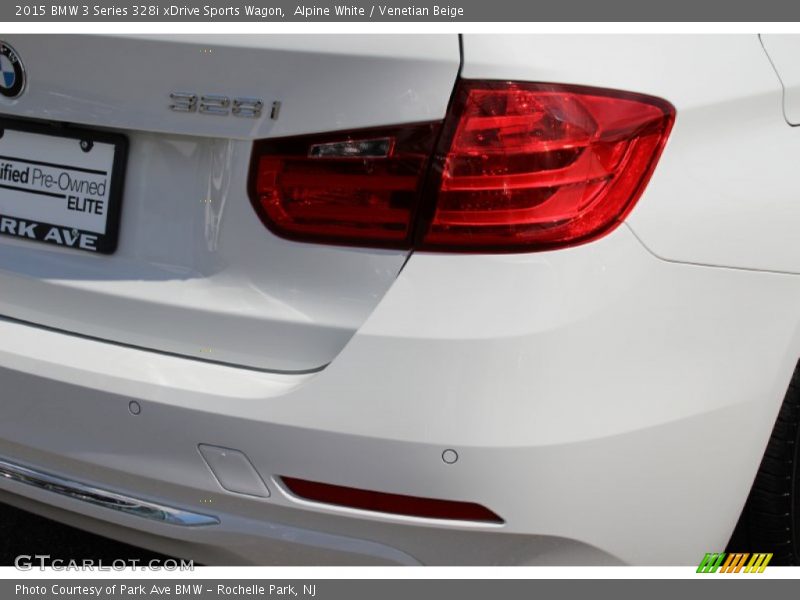 Alpine White / Venetian Beige 2015 BMW 3 Series 328i xDrive Sports Wagon