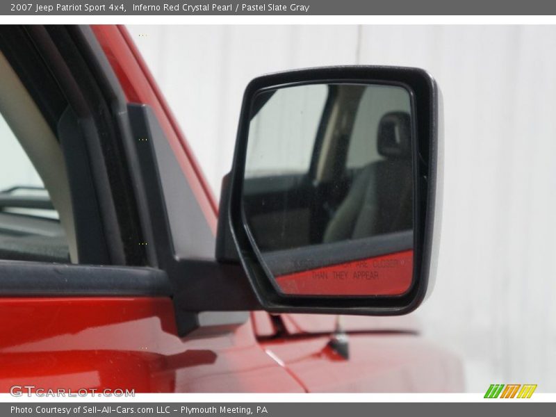 Inferno Red Crystal Pearl / Pastel Slate Gray 2007 Jeep Patriot Sport 4x4
