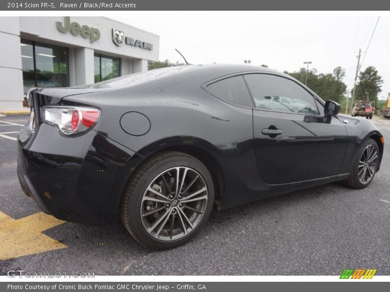 Raven / Black/Red Accents 2014 Scion FR-S