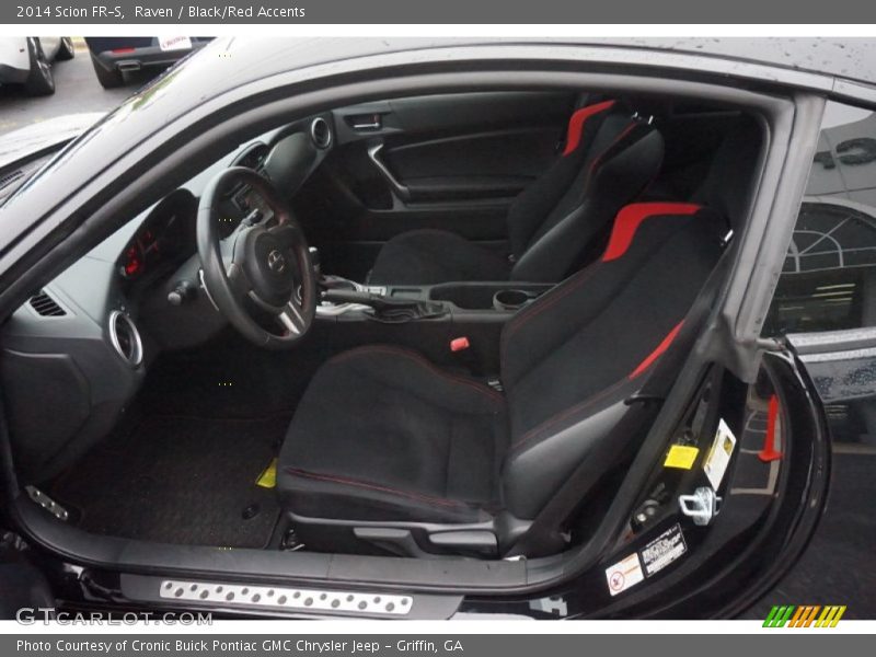 Raven / Black/Red Accents 2014 Scion FR-S