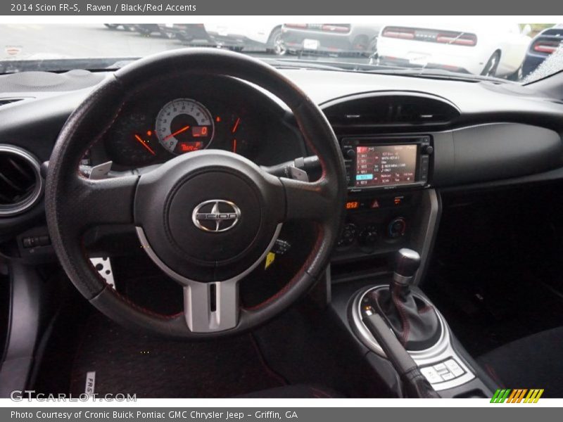 Raven / Black/Red Accents 2014 Scion FR-S