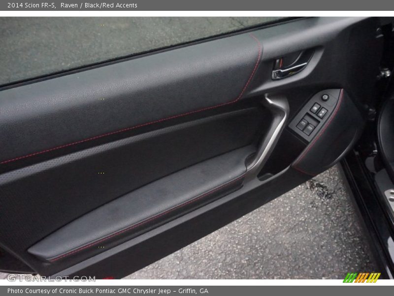 Raven / Black/Red Accents 2014 Scion FR-S