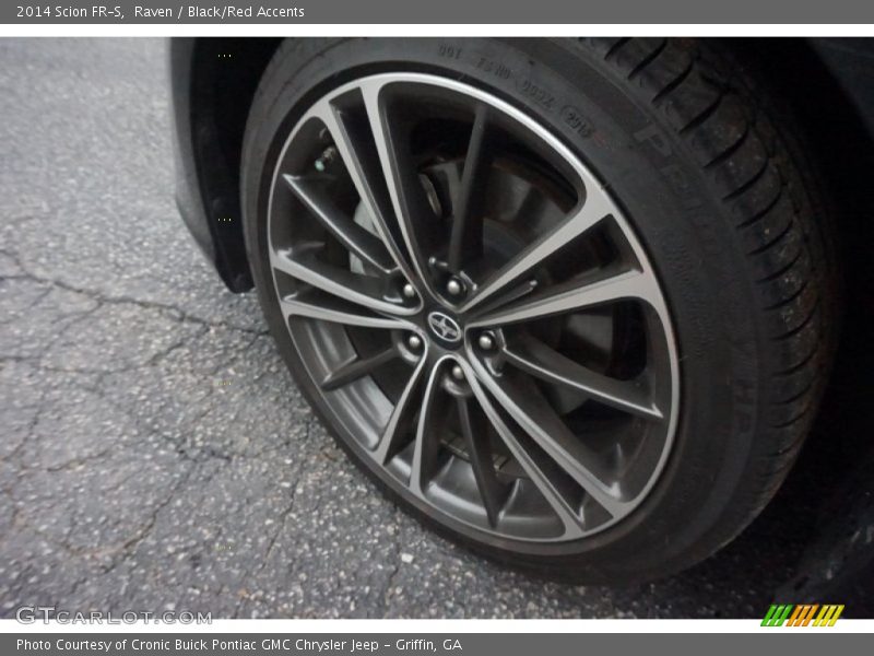 Raven / Black/Red Accents 2014 Scion FR-S