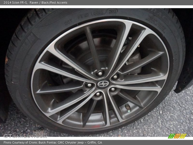 Raven / Black/Red Accents 2014 Scion FR-S