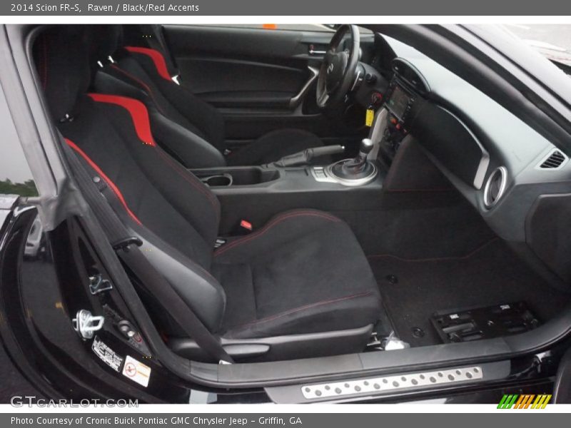 Raven / Black/Red Accents 2014 Scion FR-S