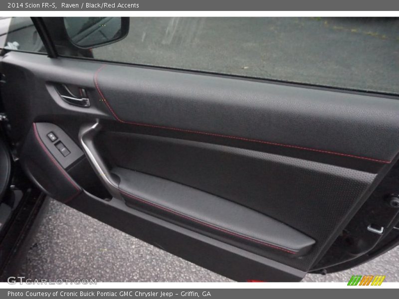 Raven / Black/Red Accents 2014 Scion FR-S