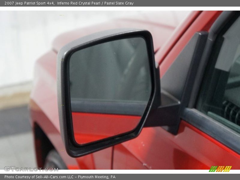 Inferno Red Crystal Pearl / Pastel Slate Gray 2007 Jeep Patriot Sport 4x4