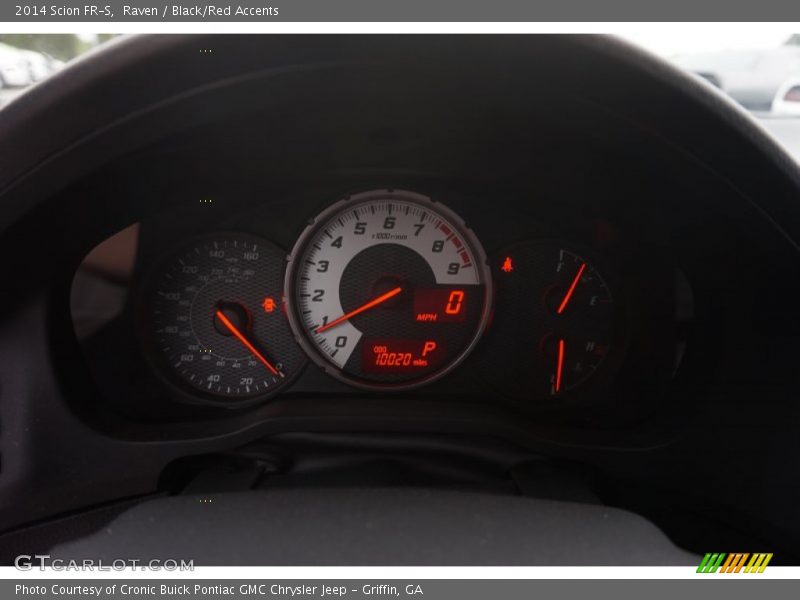 Raven / Black/Red Accents 2014 Scion FR-S