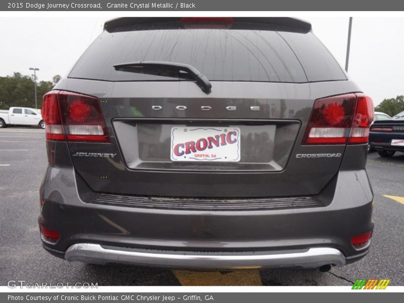 Granite Crystal Metallic / Black 2015 Dodge Journey Crossroad