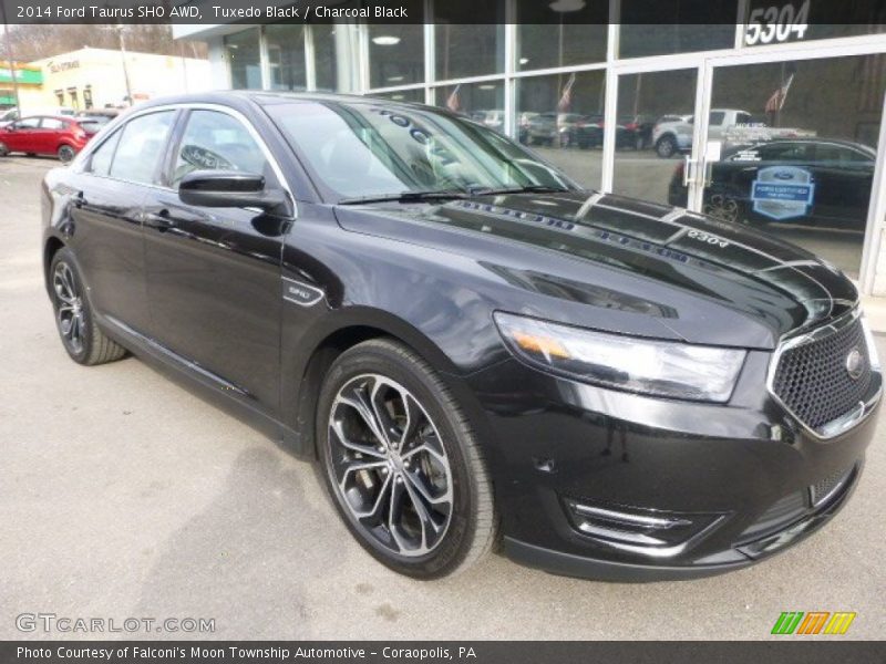 Tuxedo Black / Charcoal Black 2014 Ford Taurus SHO AWD