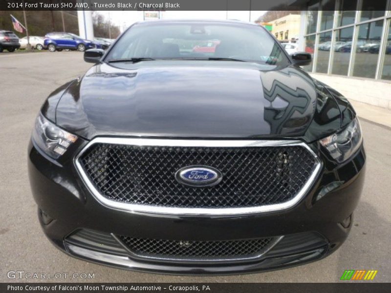 Tuxedo Black / Charcoal Black 2014 Ford Taurus SHO AWD