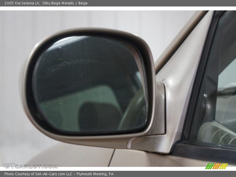 Silky Beige Metallic / Beige 2005 Kia Sedona LX