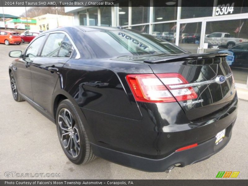 Tuxedo Black / Charcoal Black 2014 Ford Taurus SHO AWD