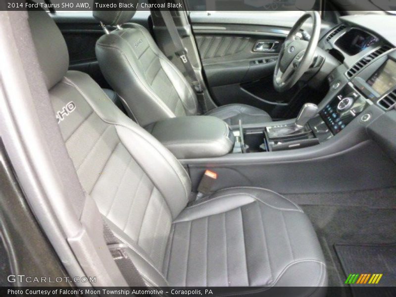 Tuxedo Black / Charcoal Black 2014 Ford Taurus SHO AWD