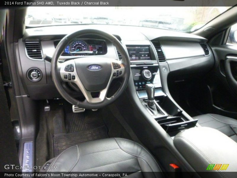 Tuxedo Black / Charcoal Black 2014 Ford Taurus SHO AWD