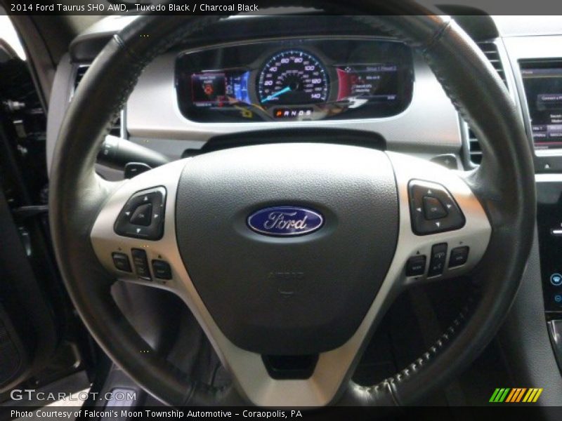 Tuxedo Black / Charcoal Black 2014 Ford Taurus SHO AWD
