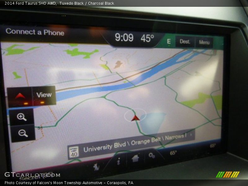 Tuxedo Black / Charcoal Black 2014 Ford Taurus SHO AWD