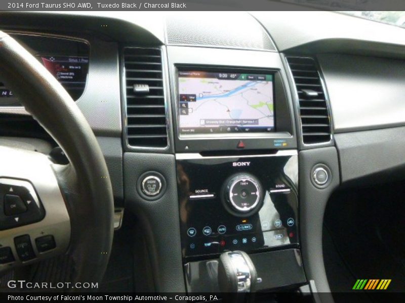 Tuxedo Black / Charcoal Black 2014 Ford Taurus SHO AWD