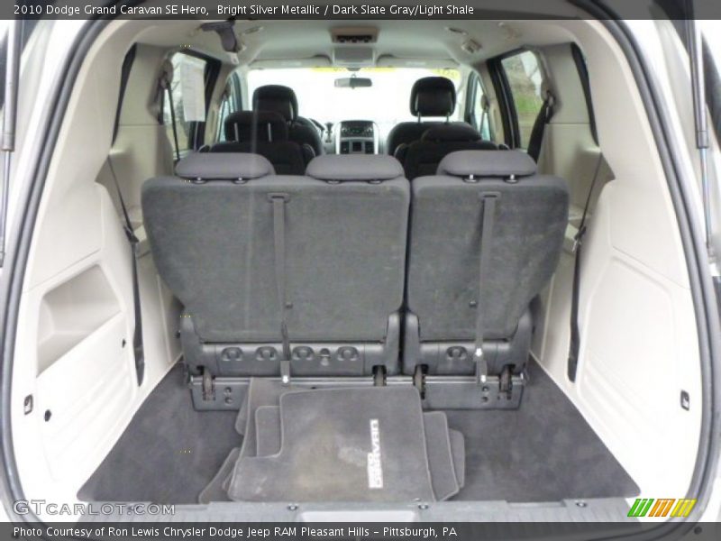 Bright Silver Metallic / Dark Slate Gray/Light Shale 2010 Dodge Grand Caravan SE Hero