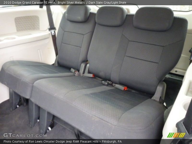 Bright Silver Metallic / Dark Slate Gray/Light Shale 2010 Dodge Grand Caravan SE Hero