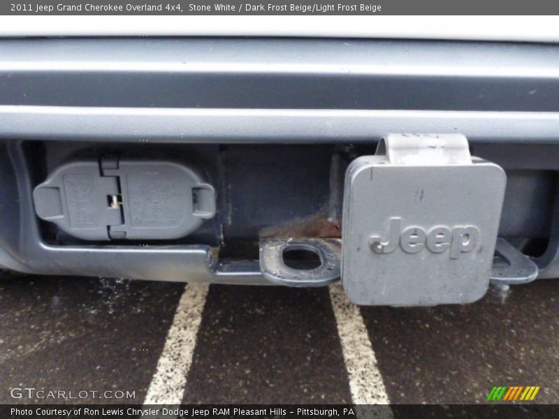 Stone White / Dark Frost Beige/Light Frost Beige 2011 Jeep Grand Cherokee Overland 4x4
