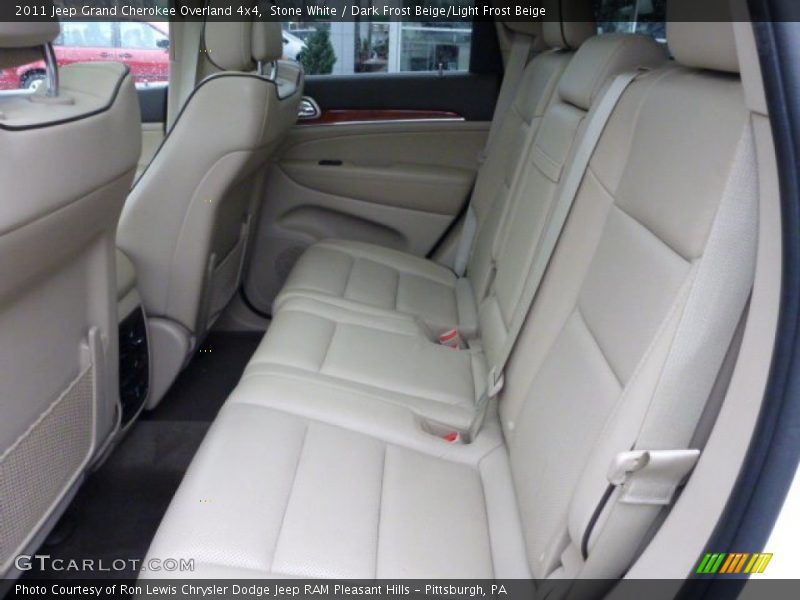 Stone White / Dark Frost Beige/Light Frost Beige 2011 Jeep Grand Cherokee Overland 4x4