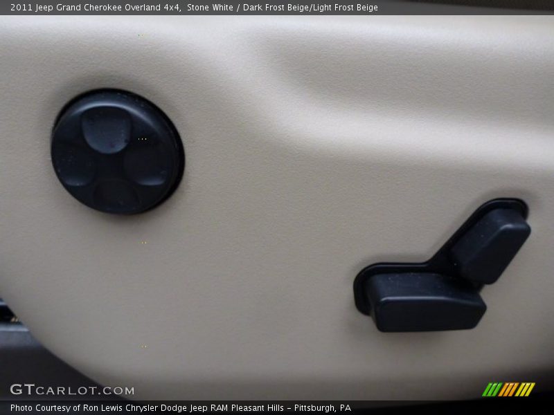 Stone White / Dark Frost Beige/Light Frost Beige 2011 Jeep Grand Cherokee Overland 4x4