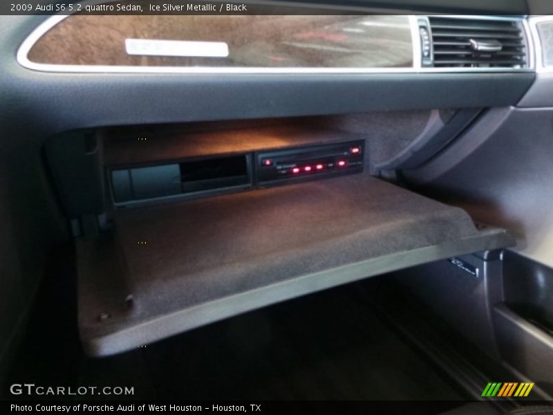 Ice Silver Metallic / Black 2009 Audi S6 5.2 quattro Sedan