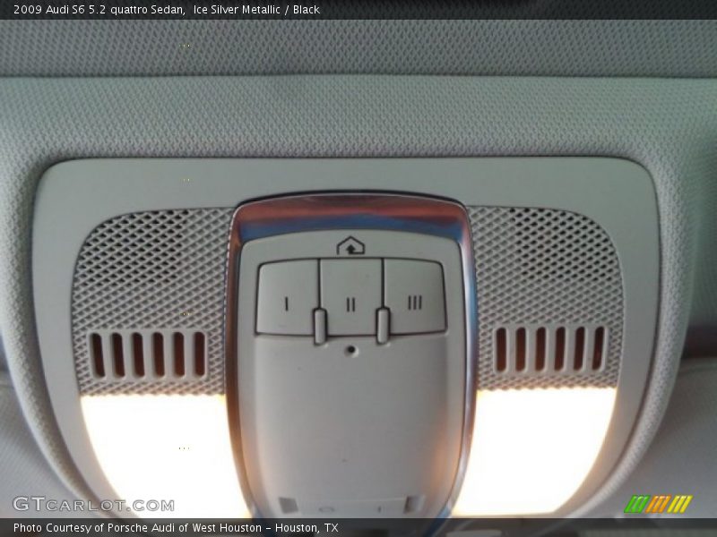 Ice Silver Metallic / Black 2009 Audi S6 5.2 quattro Sedan
