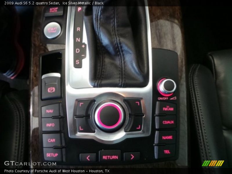 Ice Silver Metallic / Black 2009 Audi S6 5.2 quattro Sedan