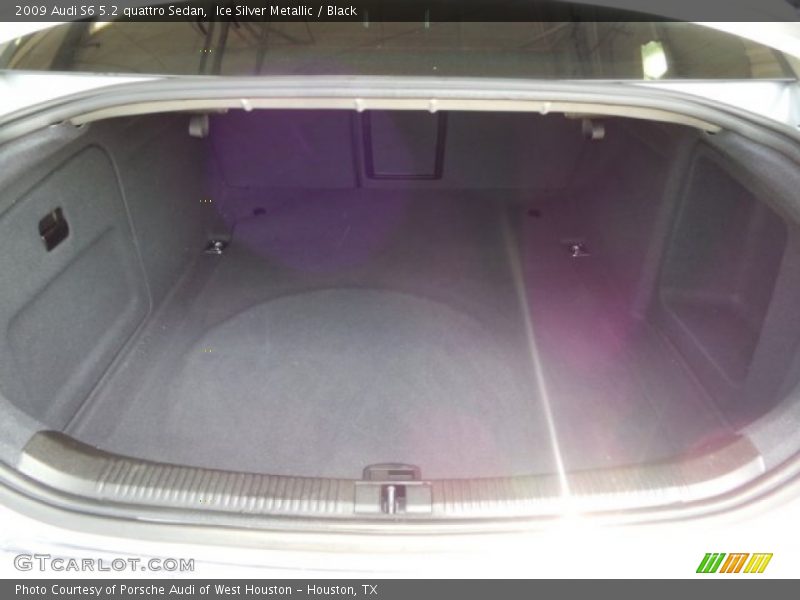 Ice Silver Metallic / Black 2009 Audi S6 5.2 quattro Sedan