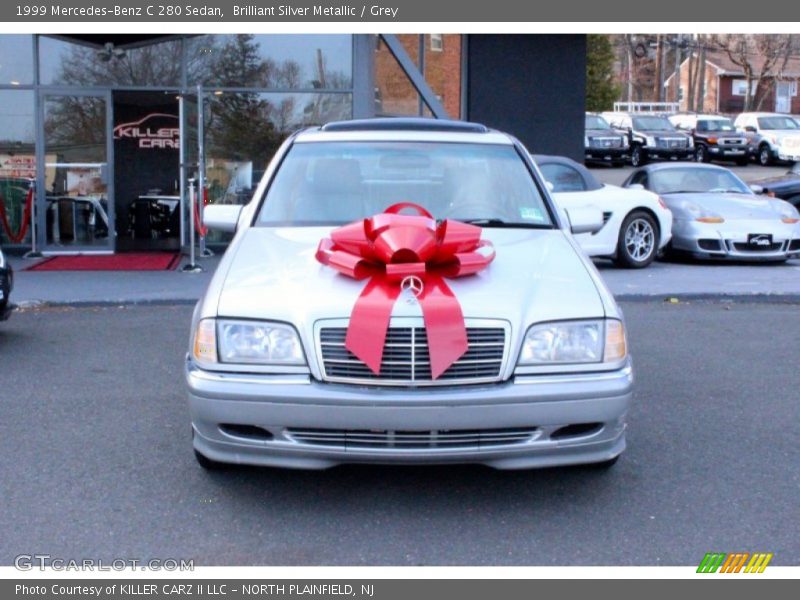 Brilliant Silver Metallic / Grey 1999 Mercedes-Benz C 280 Sedan