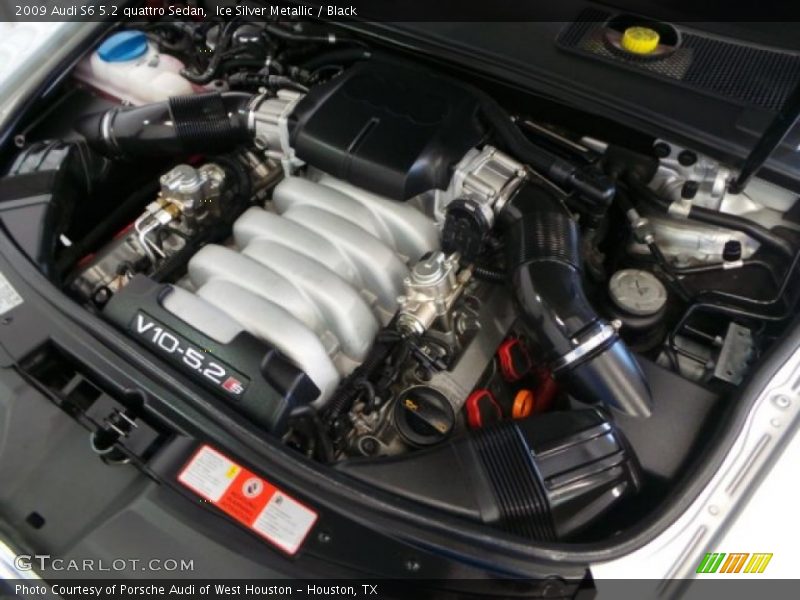  2009 S6 5.2 quattro Sedan Engine - 5.2 Liter FSI DOHC 40-Valve VVT V10