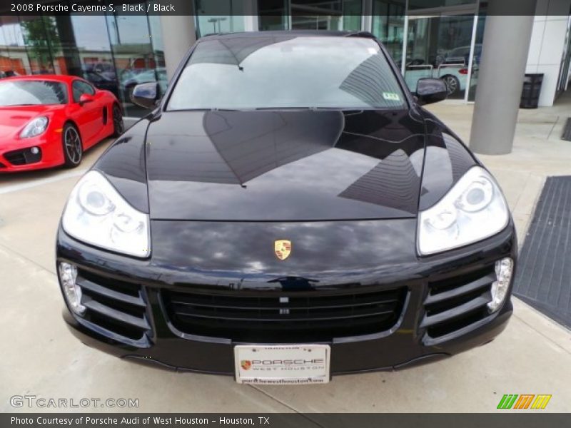 Black / Black 2008 Porsche Cayenne S