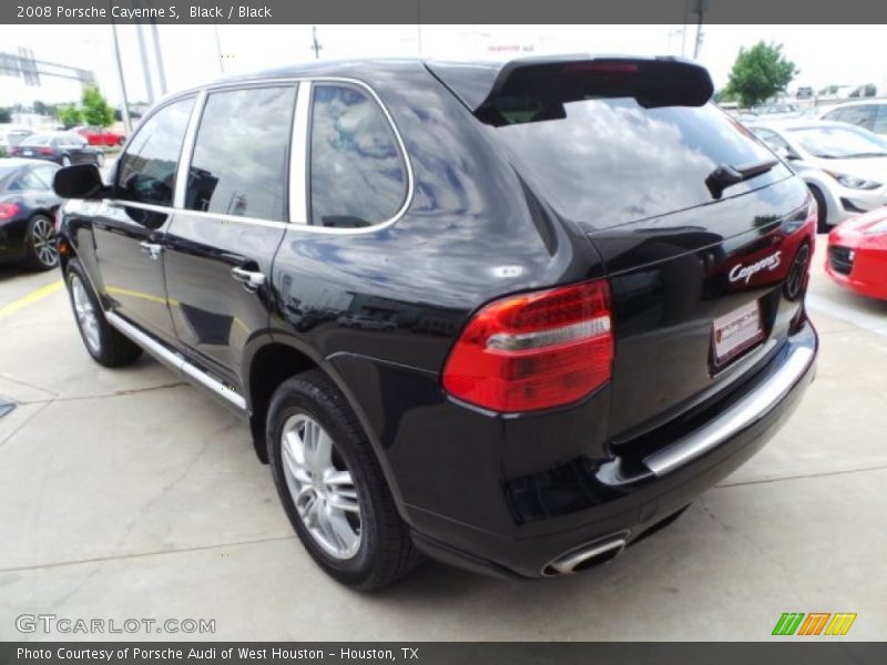Black / Black 2008 Porsche Cayenne S