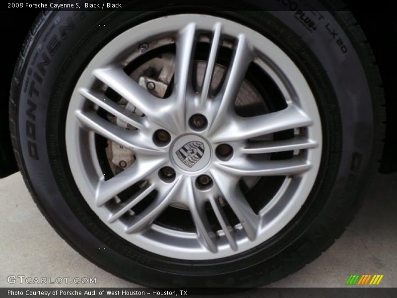 Black / Black 2008 Porsche Cayenne S