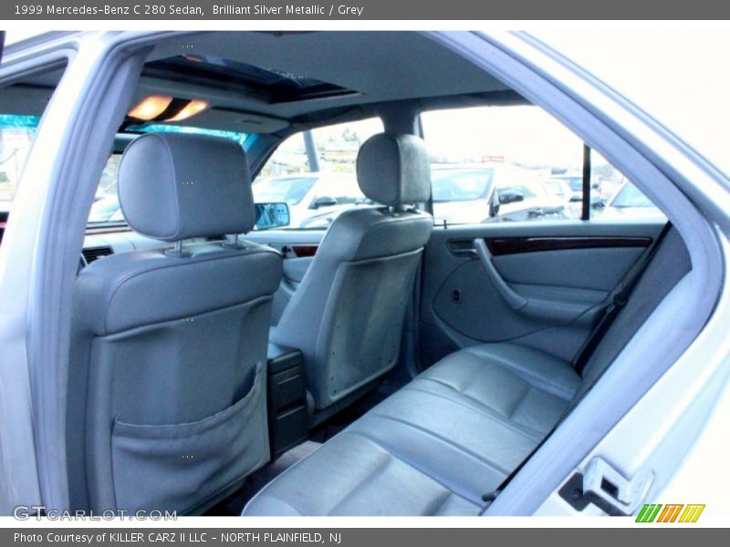 Brilliant Silver Metallic / Grey 1999 Mercedes-Benz C 280 Sedan