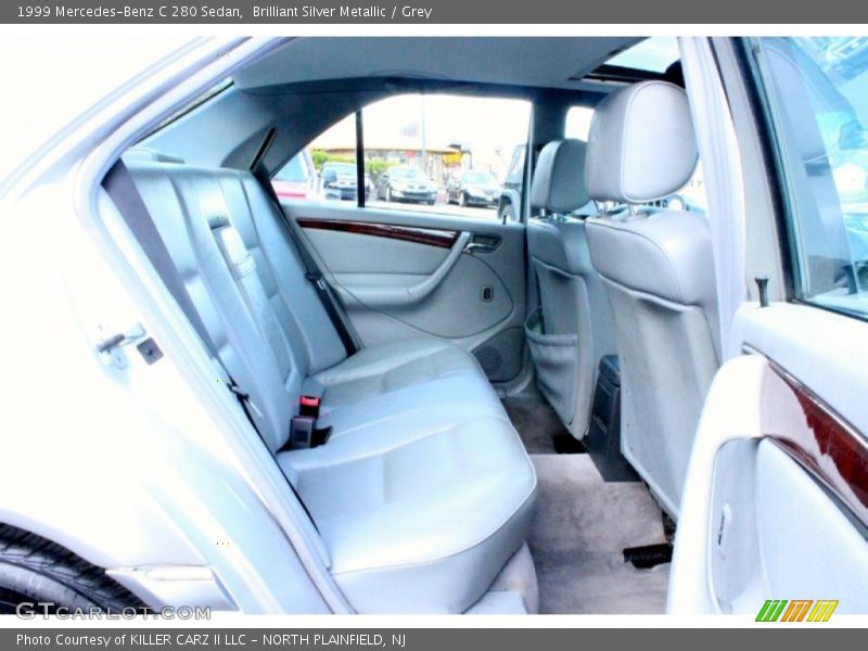 Brilliant Silver Metallic / Grey 1999 Mercedes-Benz C 280 Sedan