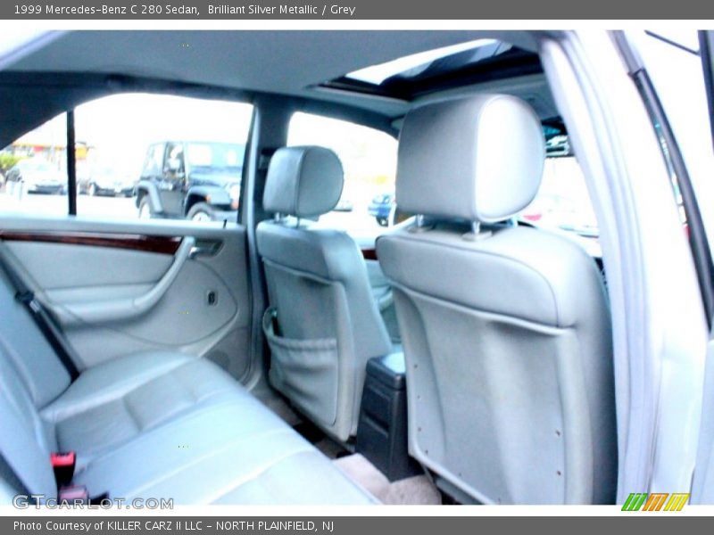 Brilliant Silver Metallic / Grey 1999 Mercedes-Benz C 280 Sedan