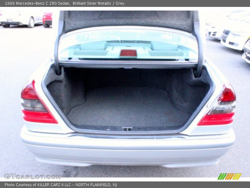 Brilliant Silver Metallic / Grey 1999 Mercedes-Benz C 280 Sedan