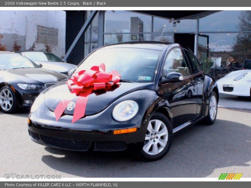 Black / Black 2009 Volkswagen New Beetle 2.5 Coupe