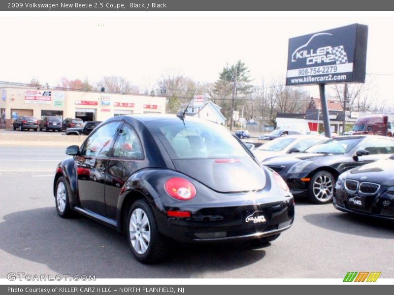 Black / Black 2009 Volkswagen New Beetle 2.5 Coupe