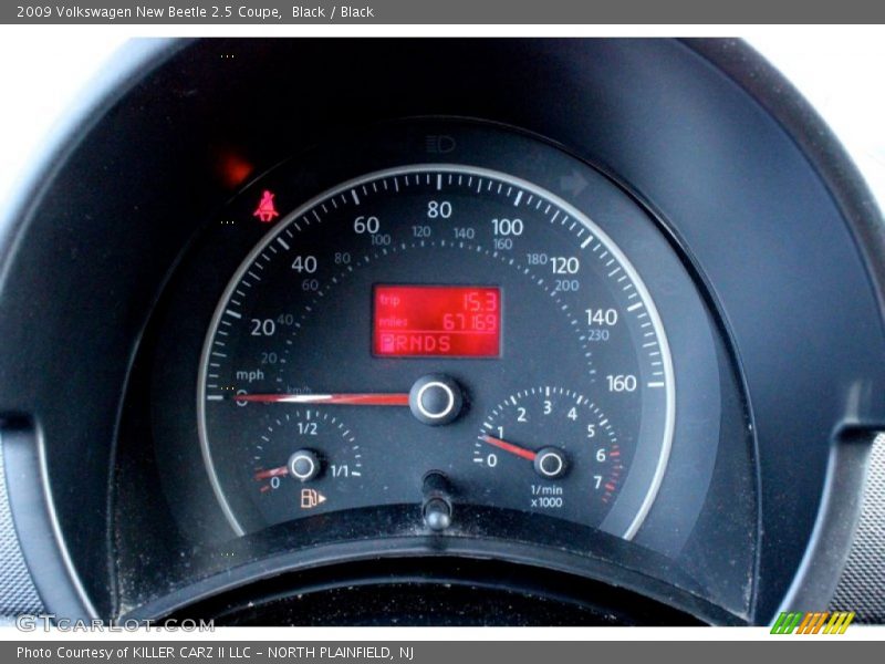 Black / Black 2009 Volkswagen New Beetle 2.5 Coupe