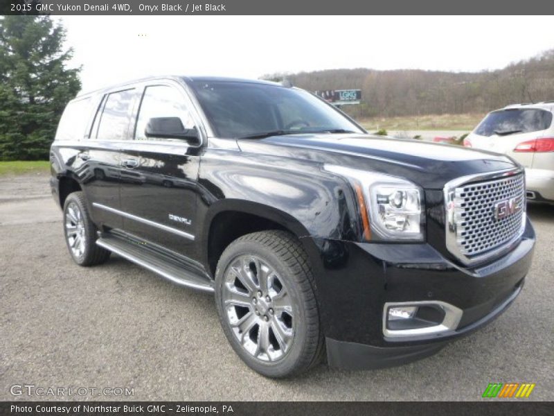 Onyx Black / Jet Black 2015 GMC Yukon Denali 4WD