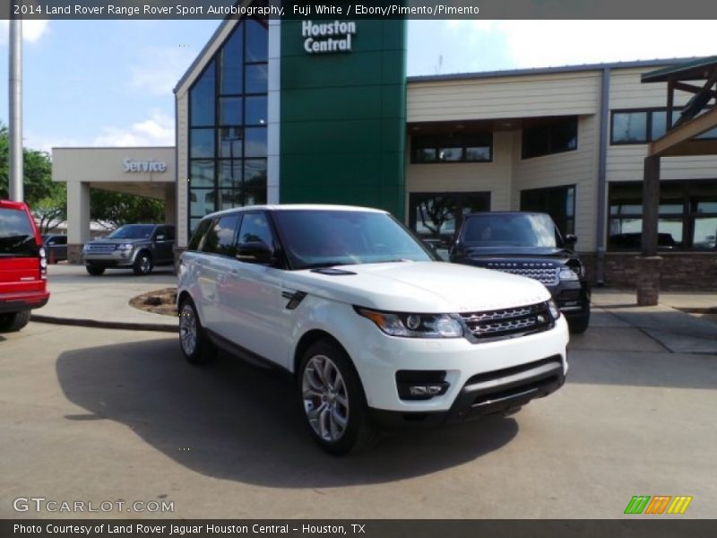 Fuji White / Ebony/Pimento/Pimento 2014 Land Rover Range Rover Sport Autobiography