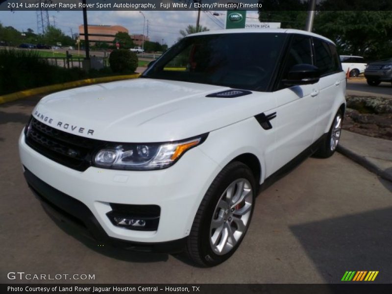 Fuji White / Ebony/Pimento/Pimento 2014 Land Rover Range Rover Sport Autobiography