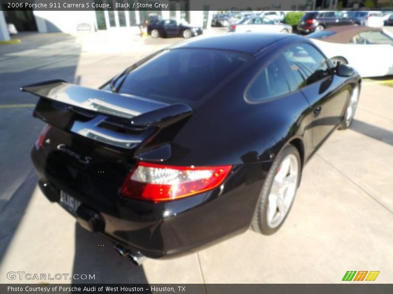 Black / Stone Grey 2006 Porsche 911 Carrera S Coupe