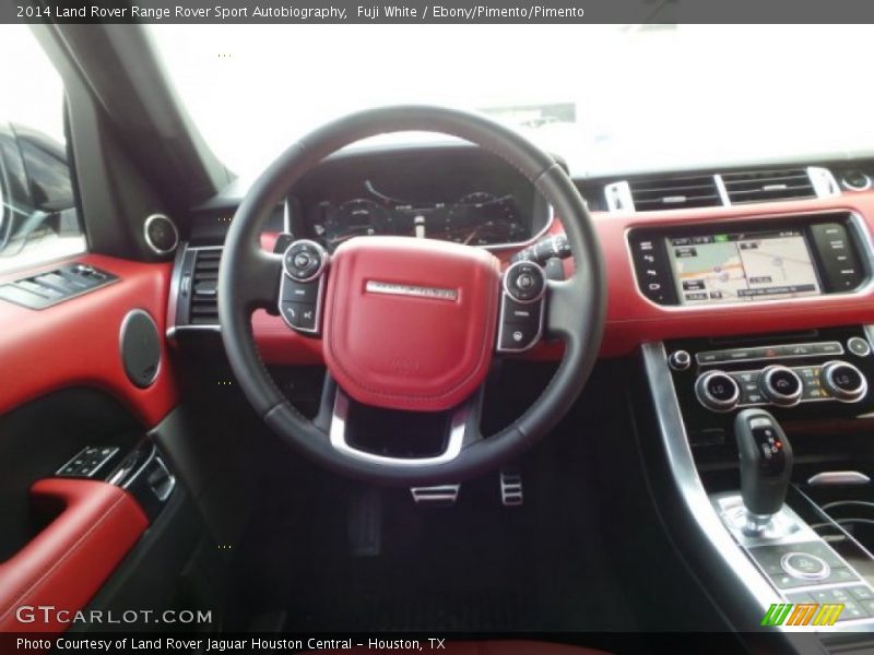 Dashboard of 2014 Range Rover Sport Autobiography